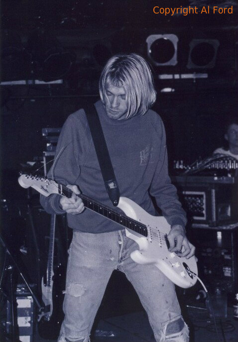 Cobain playing The Forge in Victoria,